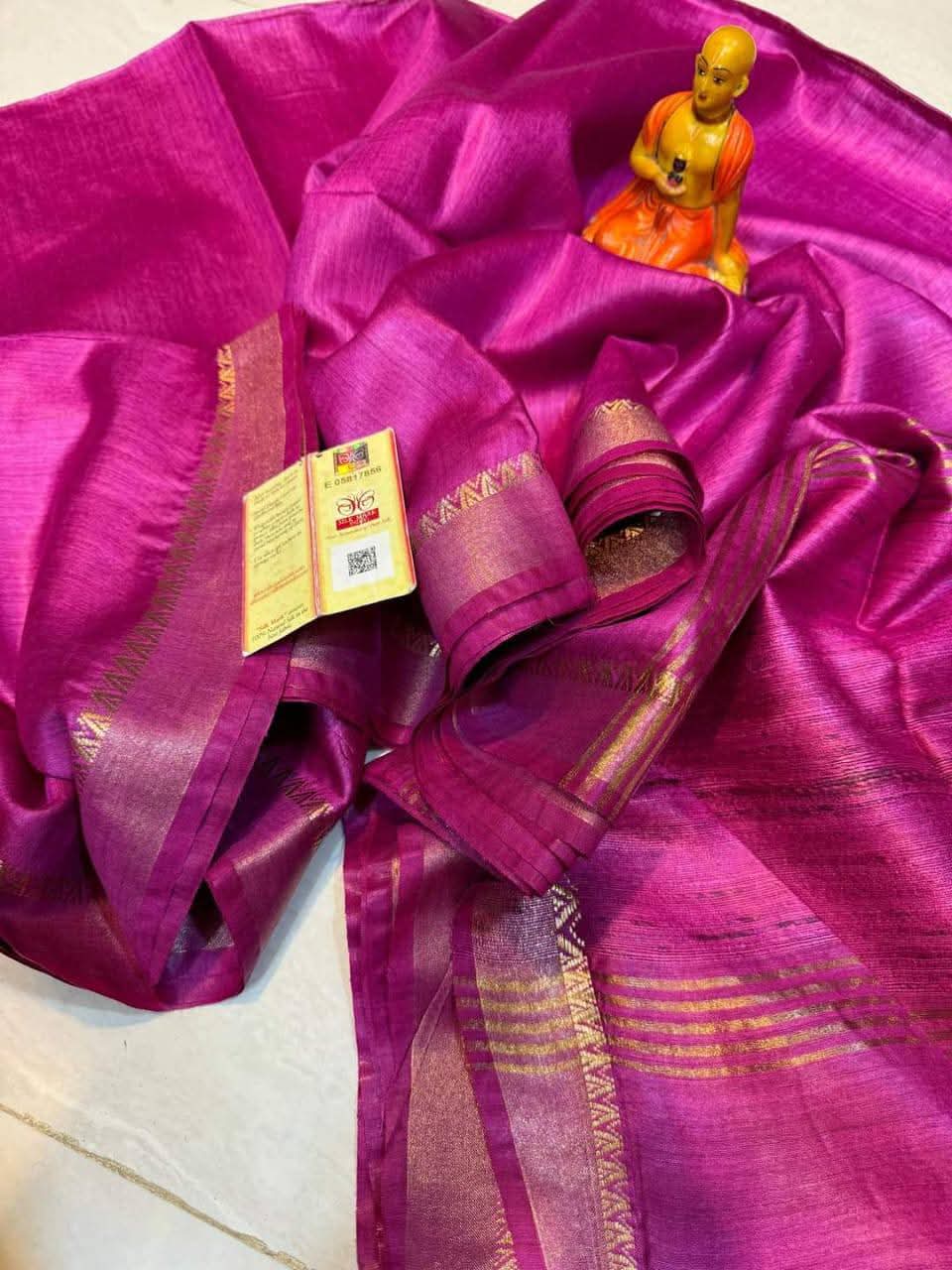 Handwoven Munga Silk Sarees
