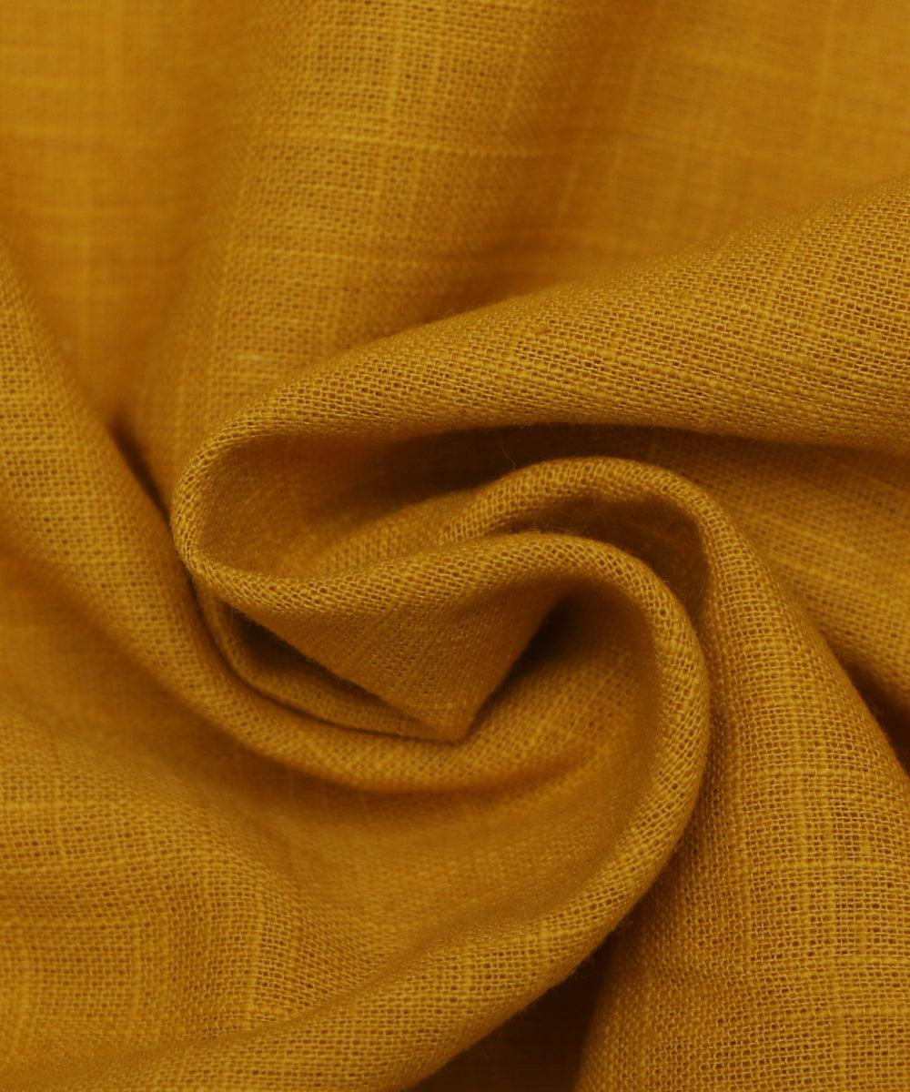 Cotton Slub Handloom Fabric