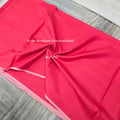 Pure Linen Fabric – Gajri Red | 60 Lea Handloom | 45" Width | Sold Per Meter