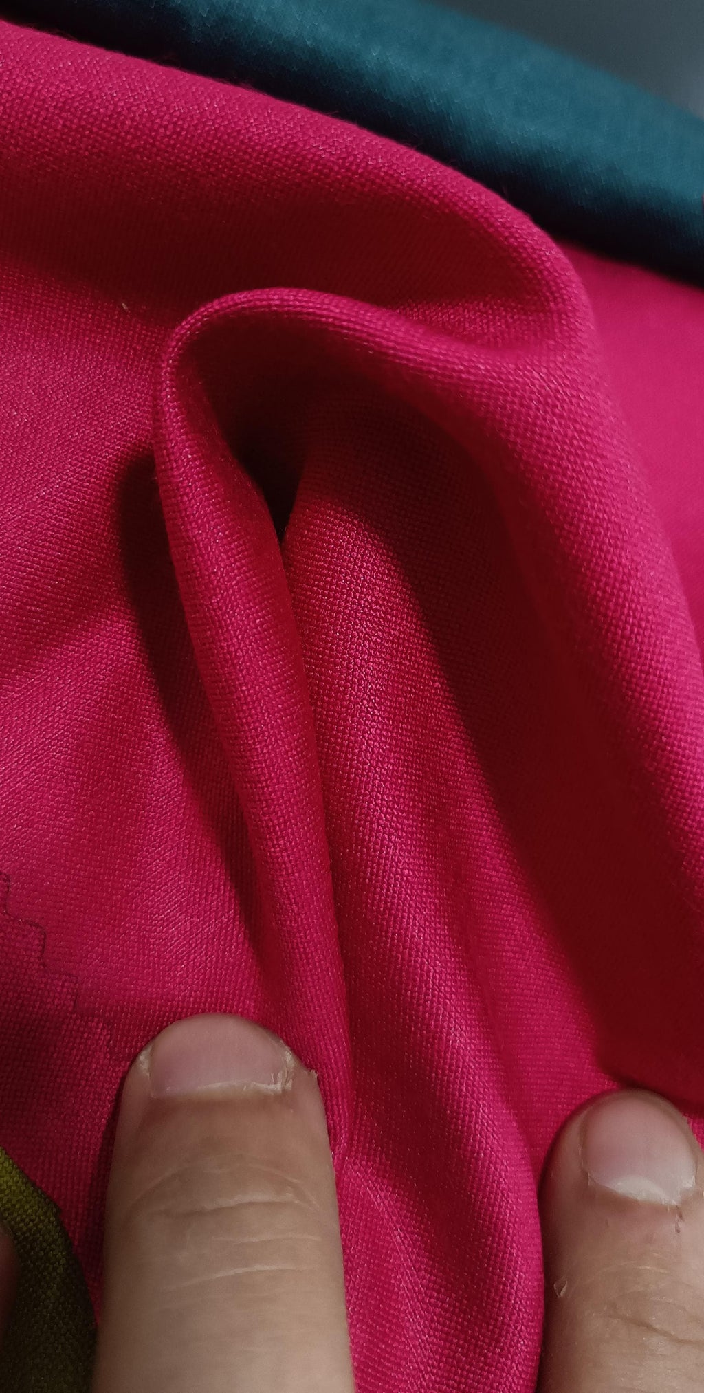 Natural Beige Tussar Munga Silk Fabric | Bhagalpur Handwoven