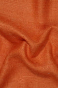Matka Silk Handloom Fabric – Vibrant Orange