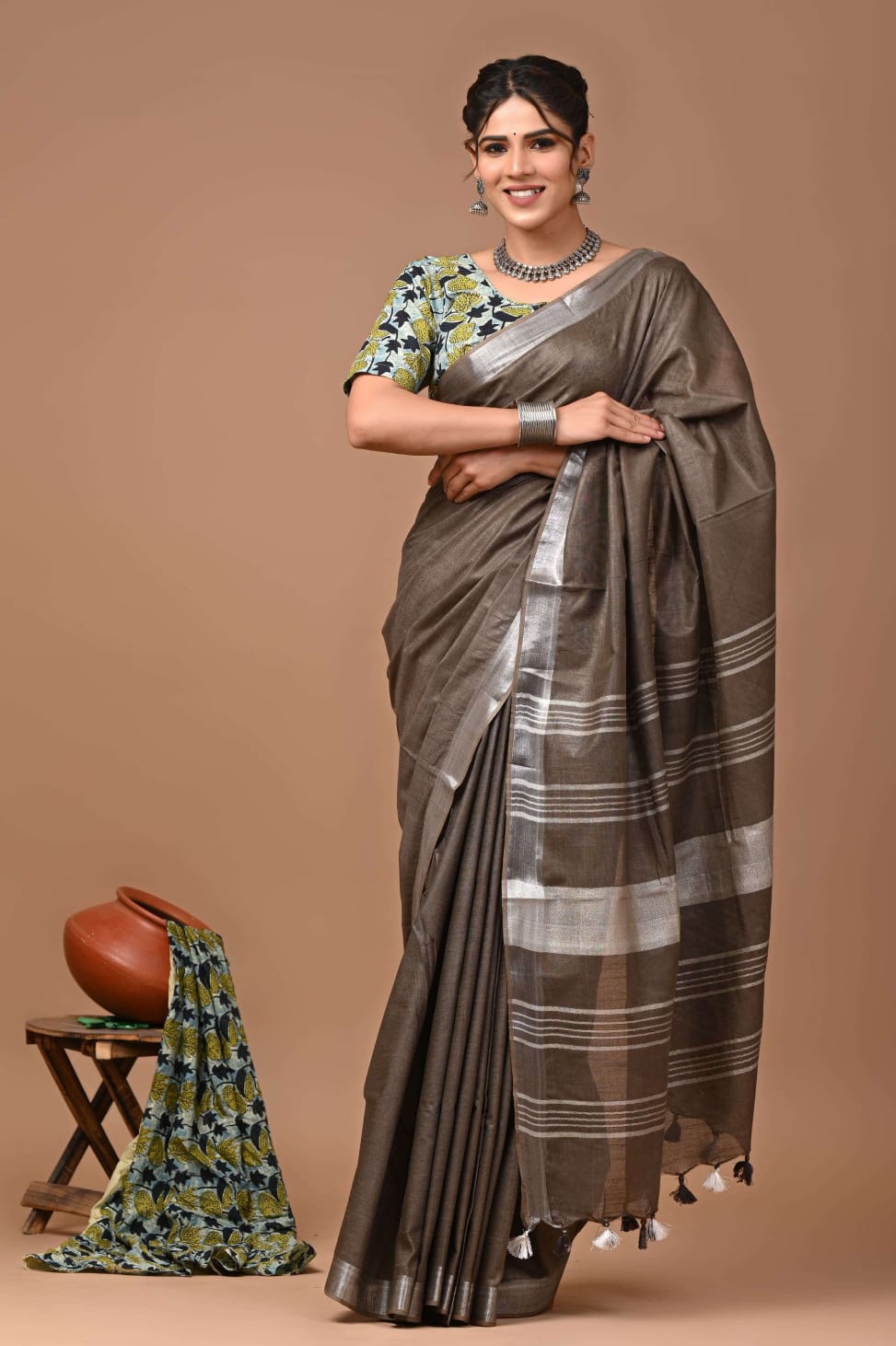 Handwoven Cotton Saress