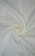 Handwoven Silk Linen Fabric – Natural White