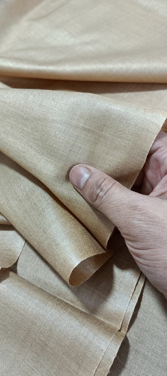 Munga Silk Natural Fabric – 100% Pure Silk | Handloom Woven