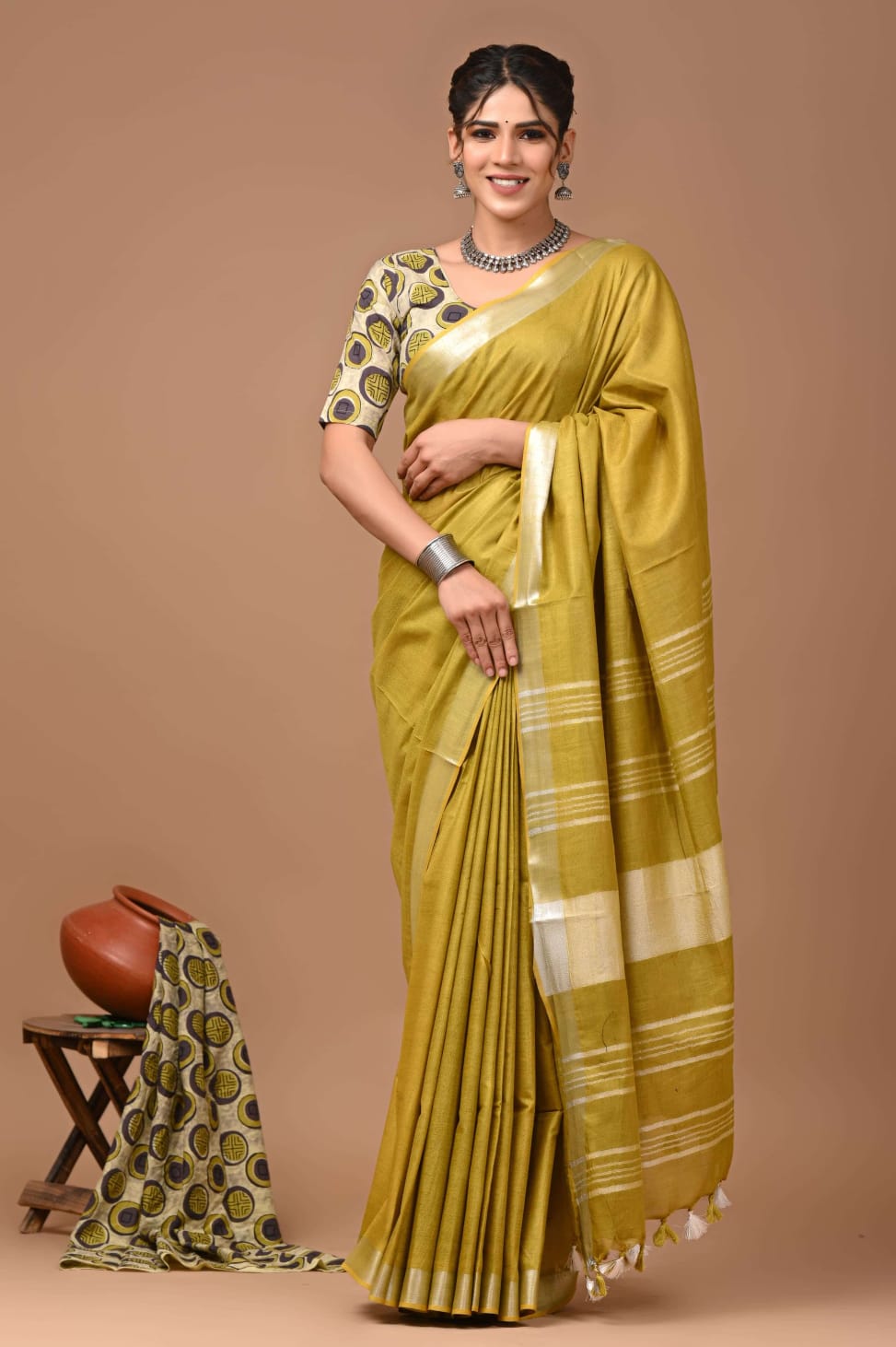 Handwoven Cotton Saress