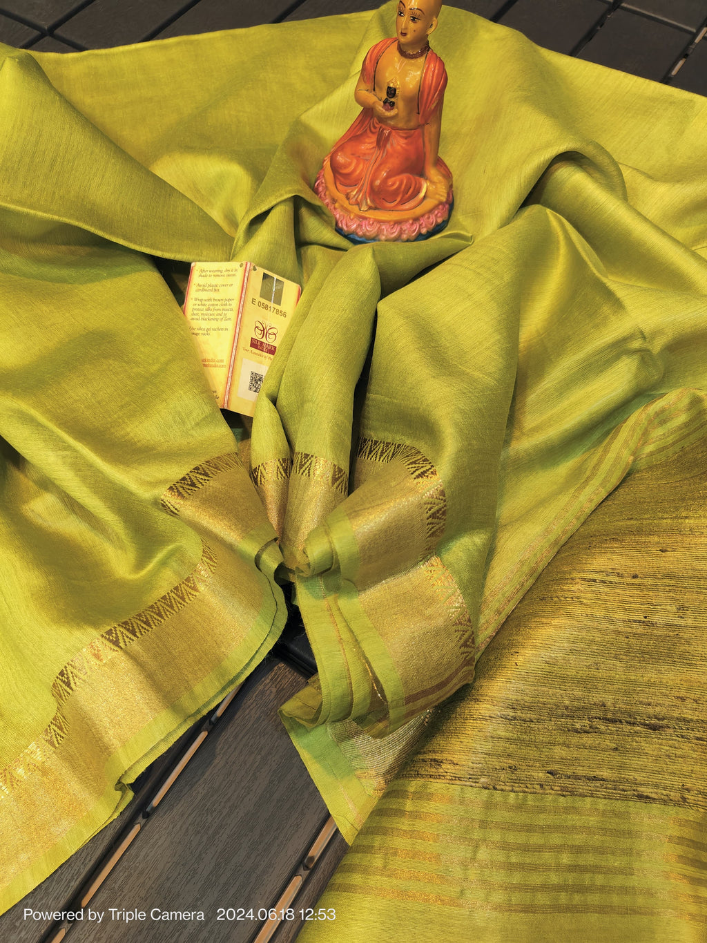 Handwoven Munga Silk Saree |