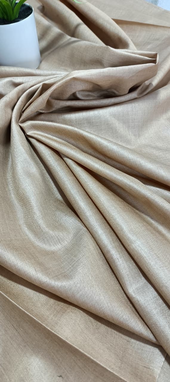 Munga Silk Natural Fabric – 100% Pure Silk | Handloom Woven