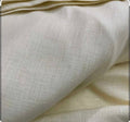 Pure Linen Suiting Fabric - Natural Cream