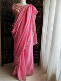 Kota Silk Embroidery Saree