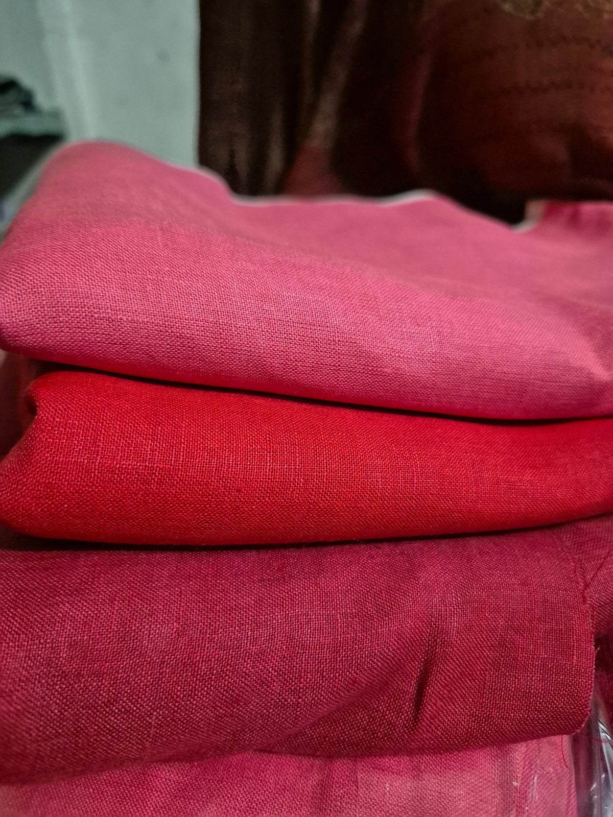 Pure Linen Shirting Fabric